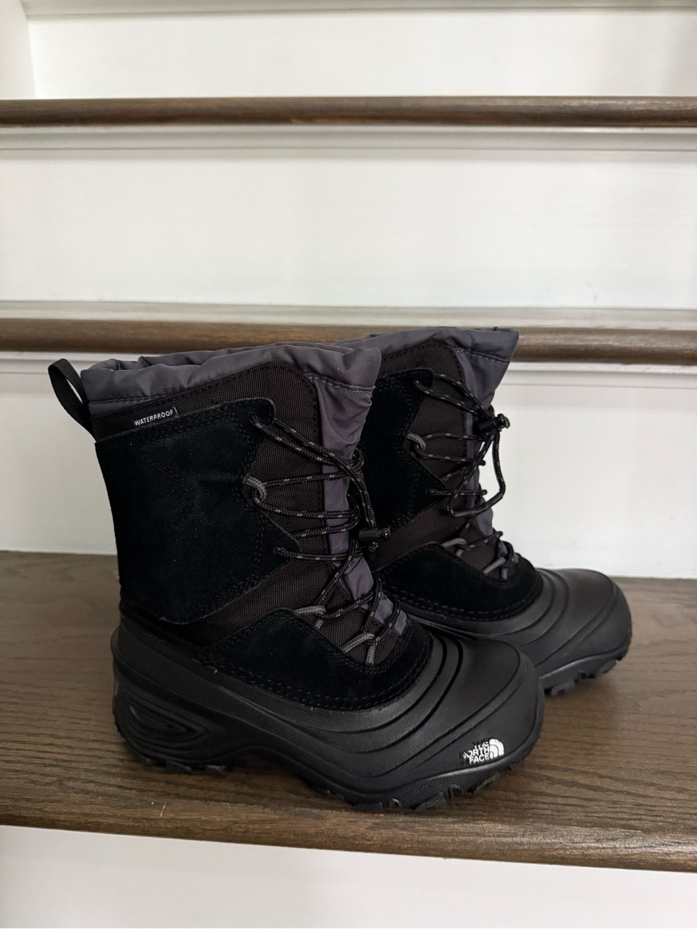 Auth The North Face Kids' Alpenglow V Waterproof Winter Boots, size US 2